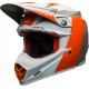 Casque Bell Moto-9 CARBON FLEX DIVISION Orange/Blanc