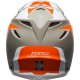 Casque Bell Moto-9 CARBON FLEX DIVISION Orange/Blanc