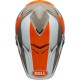 Casque Bell Moto-9 CARBON FLEX DIVISION Orange/Blanc