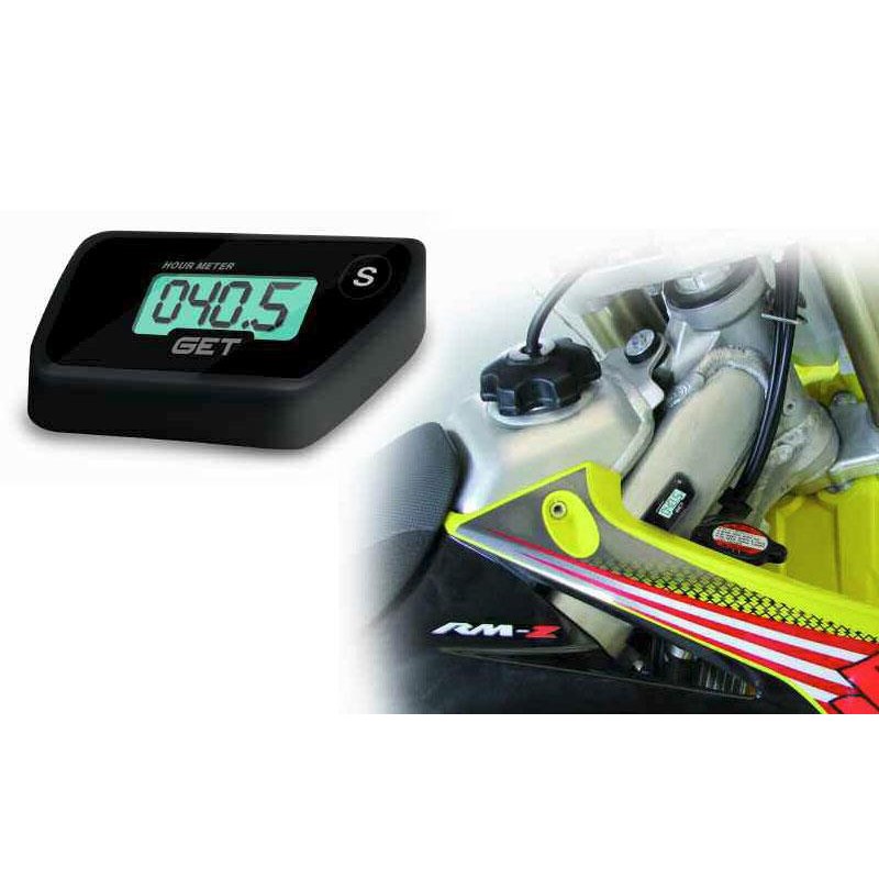 Compteur d'heure moto sans fil SCAR avec Batterie interne accessoires moto  cross et enduro