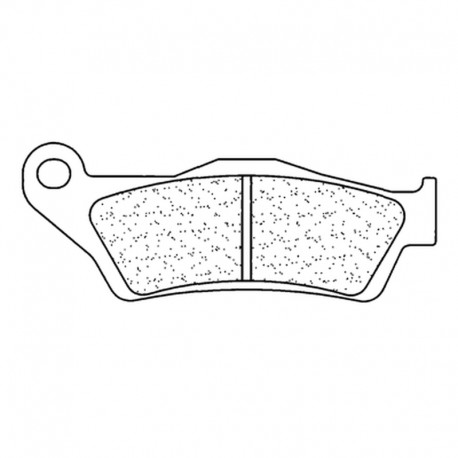 Plaquettes de frein CL BRAKES- 125 MX SUPERMOTARD 2004-2007