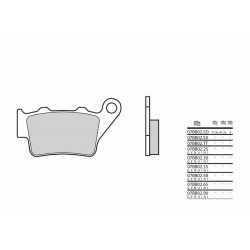 Plaquettes de frein BREMBO- EC/MC 250 1997-1999