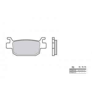 Plaquettes de frein BREMBO- CR 85 R 2003-2007