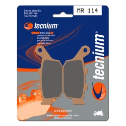 Plaquettes de frein TECNIUM- CBR 250 RJ 1988