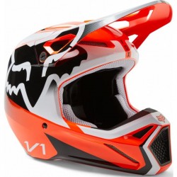 Casque Fox V1 LEED Orange