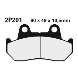 Plaquettes de frein NISSIN- XR 400 R 1996-2003