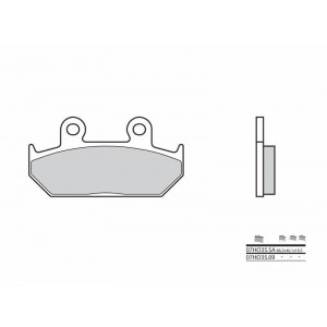 Plaquettes de frein BREMBO- CB 125 TDC 1983-1989