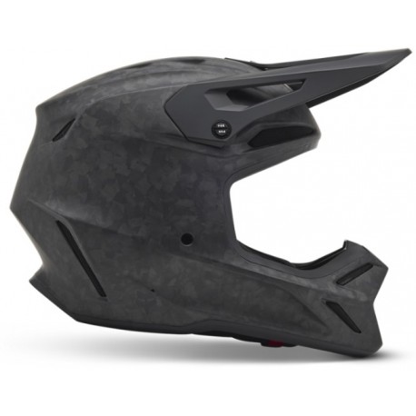 Casque Fox V3 RS Carbon Solid Mat Black