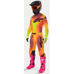 Tenue Alpinestars 2025 Supertech Lipan Yellow Pink