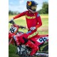 Tenue Alpinestars 2025 Supertech Maker Bright Red/Yellow Fluo